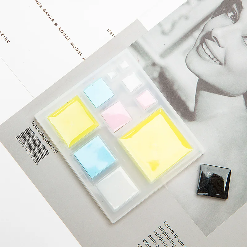 

Silicone Resin Casting Mold Jewelry Making Acrylic Earring Necklace Pendant Mold