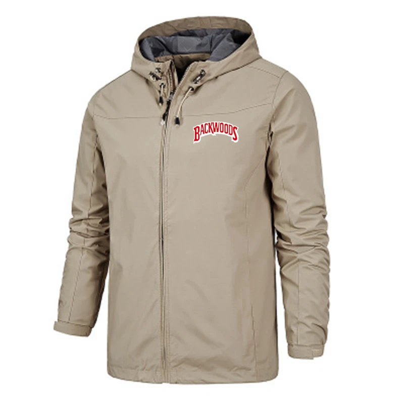 

2020 Brand Printing Autumn Winter Men's Jackets Windproof Overcoat for Male Youth Trim Casual Jacket Outer Wear Clothing Garment