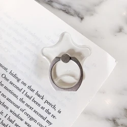 Universal Smartphone Ring Holder & Car Mount Stand - Finger Grip & Stand (Star)