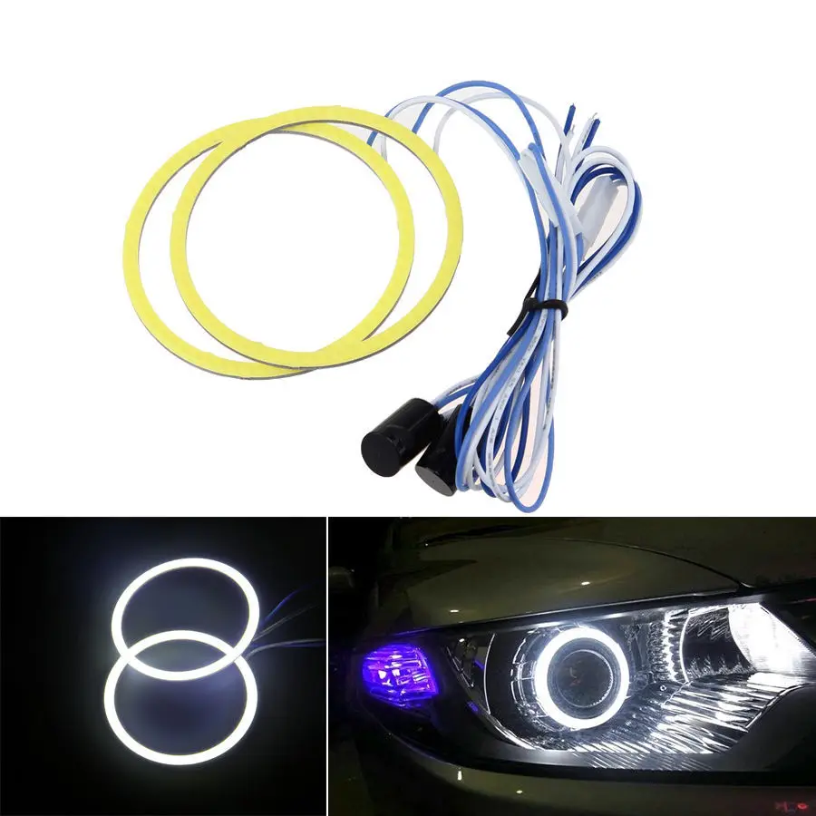 Автомобильная светодиодная фара POSSBAY 1 пара 60/70/80/90/100/110 мм 12 В|Передние LED-фары для