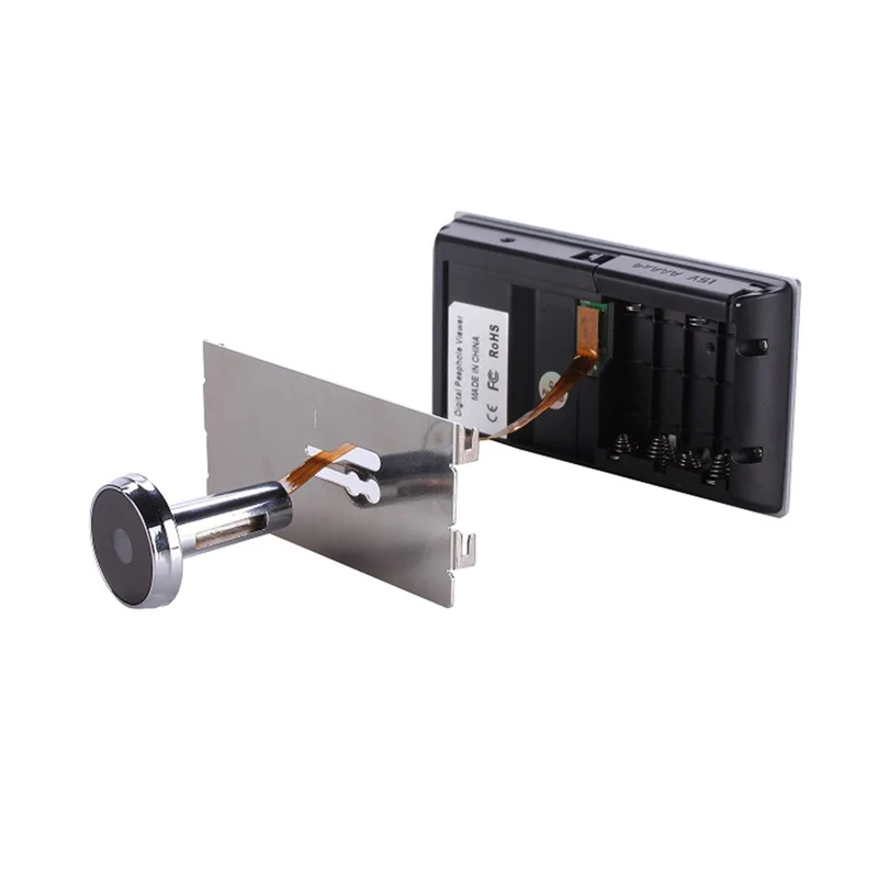 Многофункциональный дверной глазок с ЖК дисплеем 720 дюйма P|Дверной звонок| |