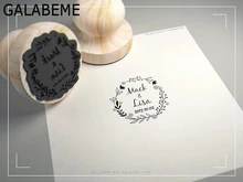 Sceau de timbre en bois personnalisé avec nom et date, logo personnalisé, papeterie d'invitation, bricolage, décoration de mariage vintage rustique
