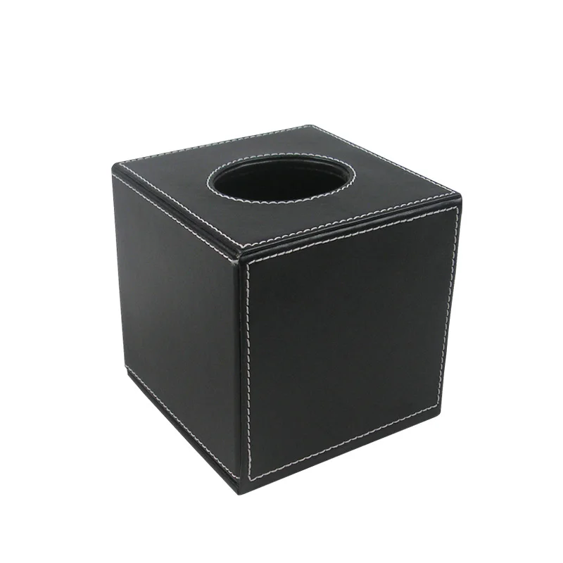 Мраморная квадратная коробка для салфеток из искусственной кожи держатель для туалетной бумаги чехол для салфеток