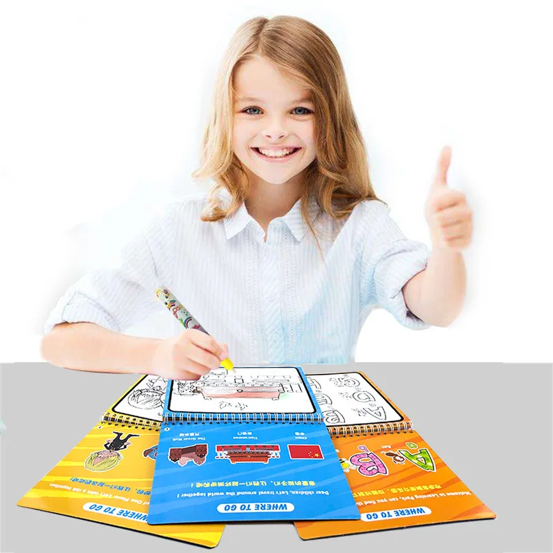  Children's Educational Water album of painting Magic graffiti baby painting kindergarten toy this s - 4000070409824
