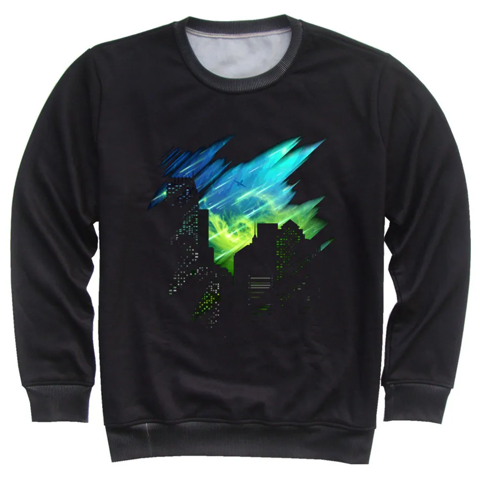 as picture show-162 Spring Children 3D Hoodies Kids Colorful Space Galaxy Panda Astronaut Listen Music Printed Sweatshirts Boys Girls Pullovers - Цвет: as picture show-162