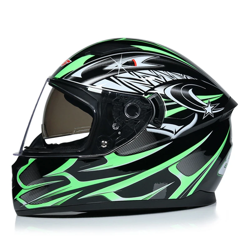 Гоночный внедорожный мотоциклетный шлем Casco Moto Мотокросс мотоциклетный шлем мото мотоциклетный шлем винтажные Casco мотокросс - Цвет: 21