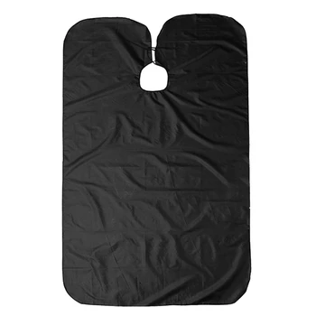 

Hairdressing Cape Black Long Full Length Cape Unisex Dress Haircut Dress Washable Barber Salon Cape for styling cuts and colors