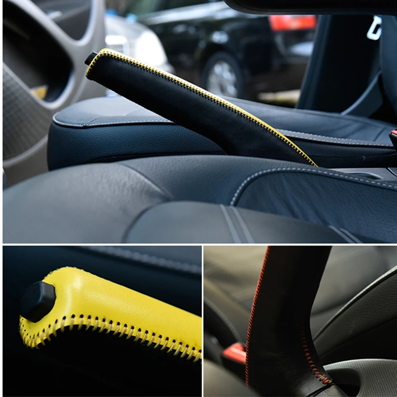 Крышка рычага ручного тормоза для Mercedes new smart fortwo Forfour 453 аксессуары модификации