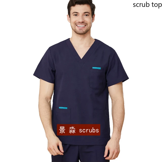 VÊTEMENTS DE TRAVAIL UNISEX COL PIC MANCHES COURTES Médicaux Unisex