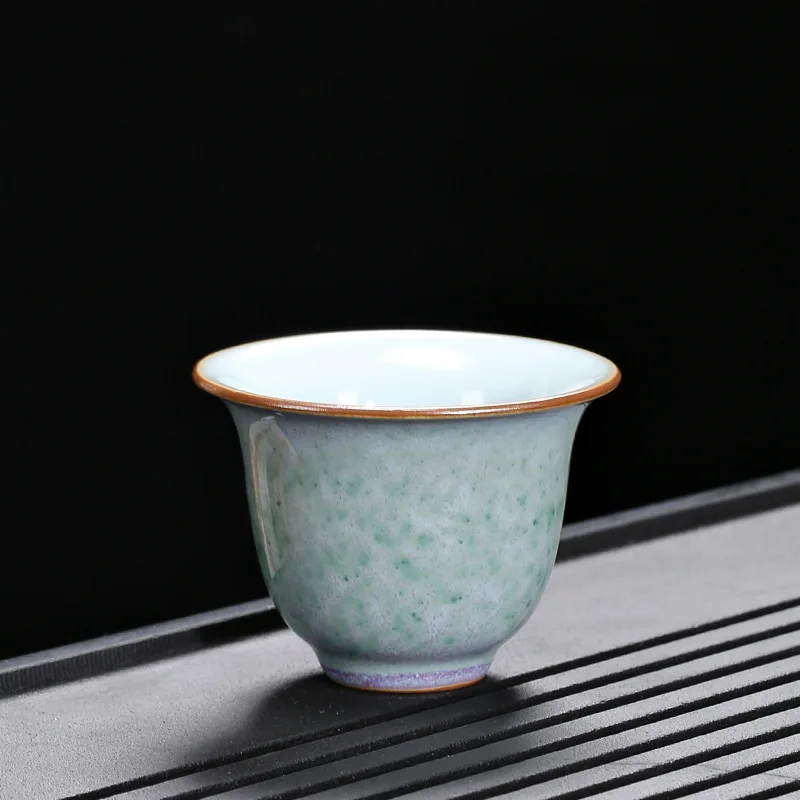 1 шт. китайский чайный стакан посуда китайский чайный набор кунг-фу керамическая глазурь чайная чашка расписанная вручную фарфоровые чашки для чая Пуэр Улун - Цвет: 13