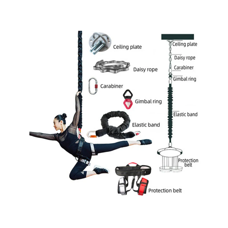 Miyaup-Aerial-Yoga-Training-Equipment-High-Elastic-Safety-Vitality-Belt ...