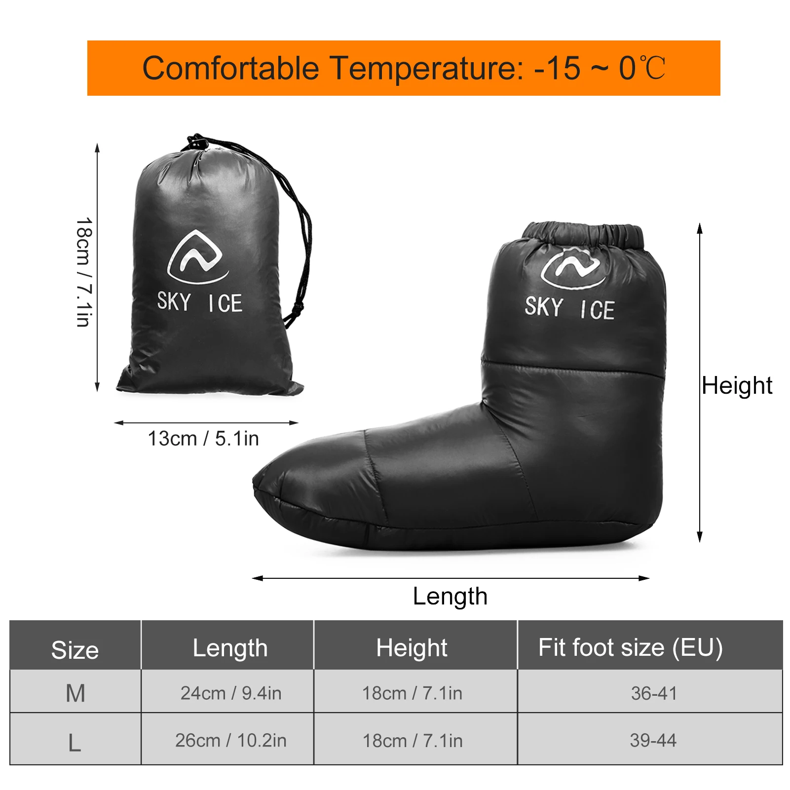 Duck Down Slippers Boots Down Foot Cover Socks Home Outdoor Camping Shoes Footwear For Men Women down slippers