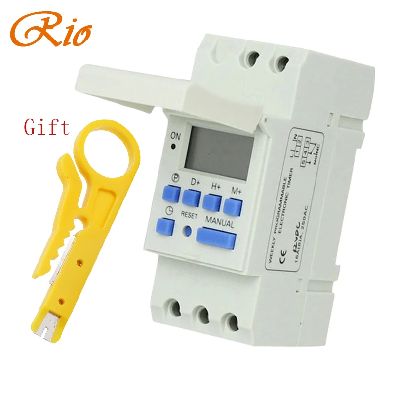 Electricity Saving Control Digital 7 Days 16 Sets Programmable Timer