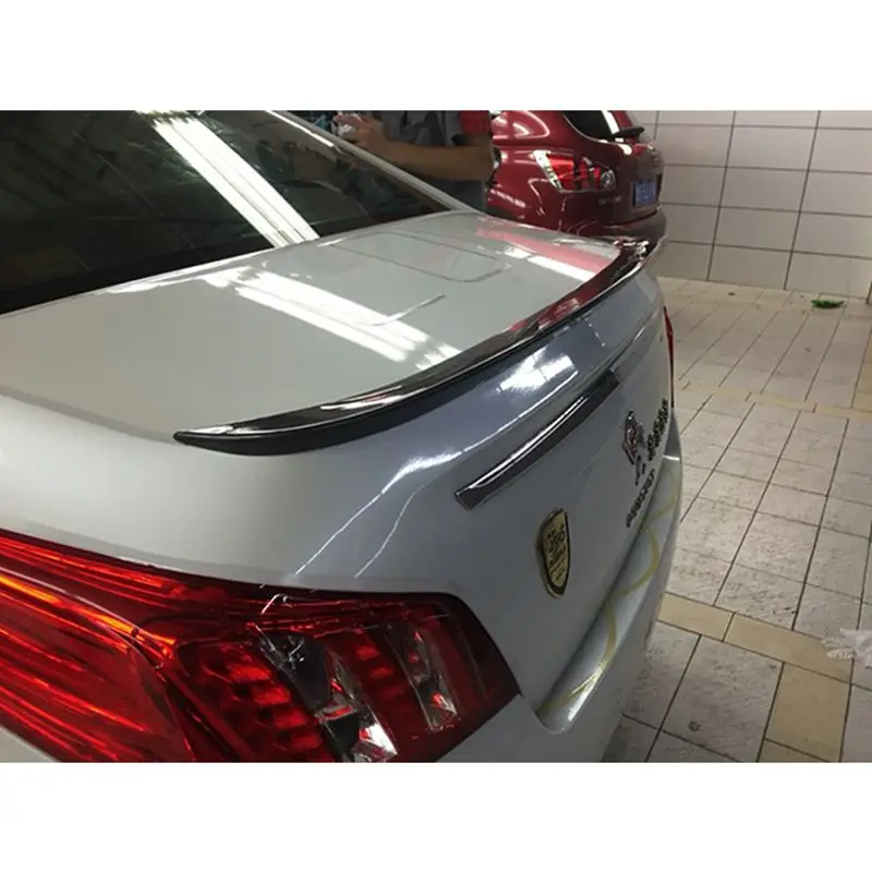 

For Peugeot 508 Spoiler High Quality ABS Material Car Rear Wing Primer Color Rear Spoiler For Peugeot 508 Spoiler 2011-2015