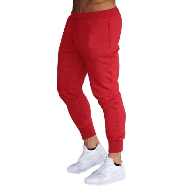 2019 New Men Joggers Brand Male Trousers Casual Pants Sweatpants Men Gym Muscle Cotton Fitness Workout hip hop Elastic Pants 3