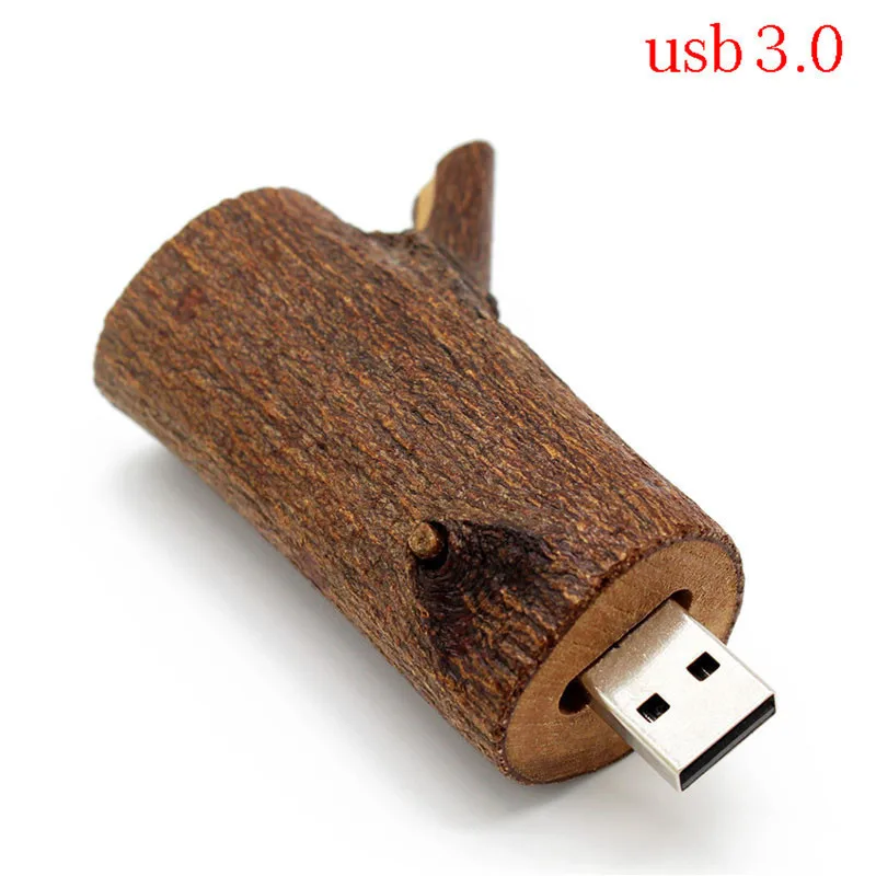 TEXT ME деревянная ветка usb флеш-накопитель 4 ГБ 8 ГБ 16 ГБ 32 ГБ клен usb 3,0 деревянный - Цвет: Brown