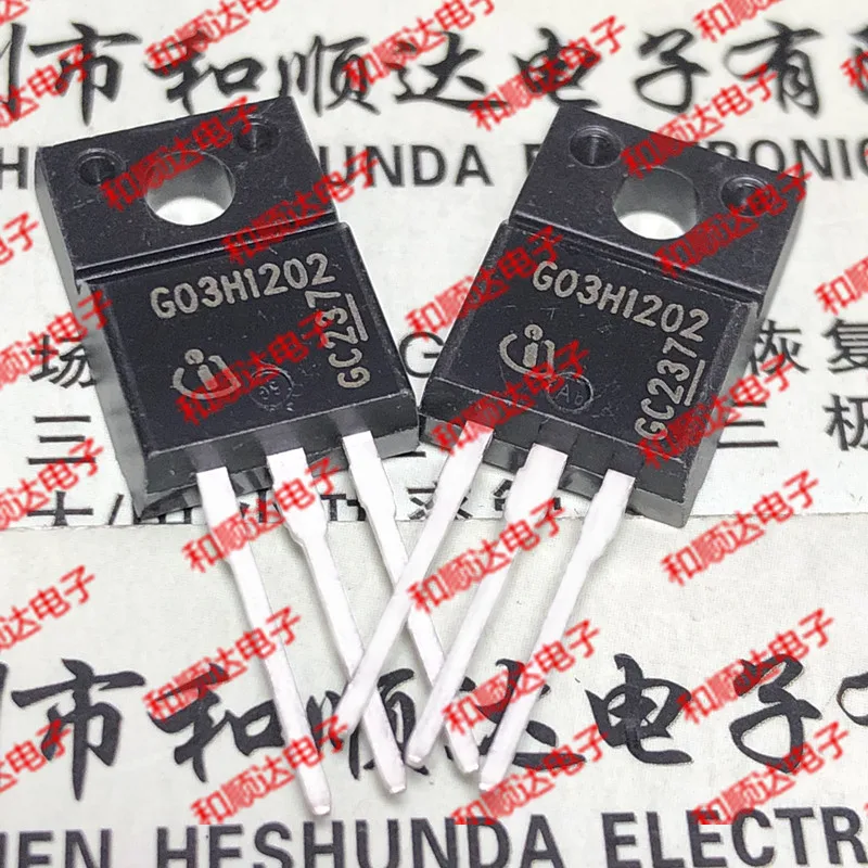 5 шт./лот G03H1202 IGA03N120H2 TO-220F 1200V 3A