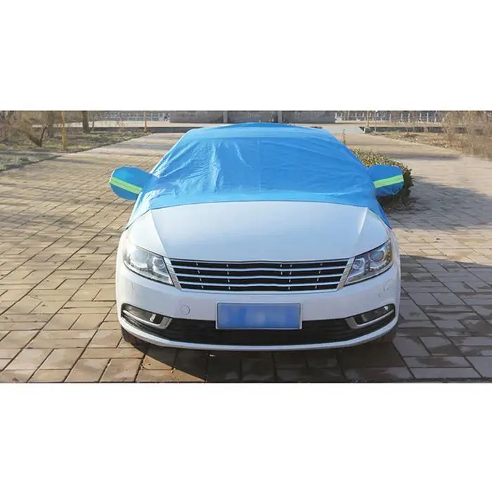 Портативное покрытие для лобового стекла автомобиля против снега Type1-2 синий/серый авто защита от мороза Повседневный чехол