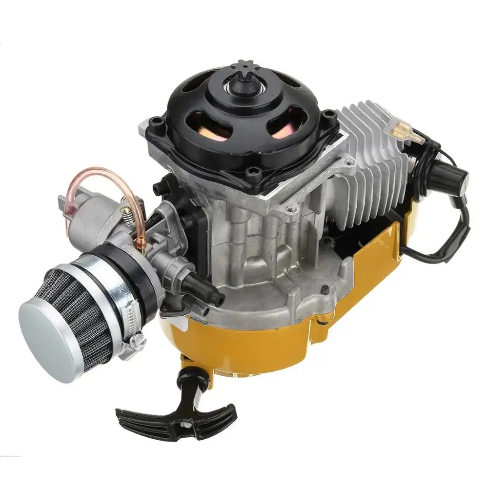 2 Stroke Engine 49cc For Motor Transmission Engine Air Filter Mini Pocket Pit Quad Dirt Bike ATV 4 Wheel