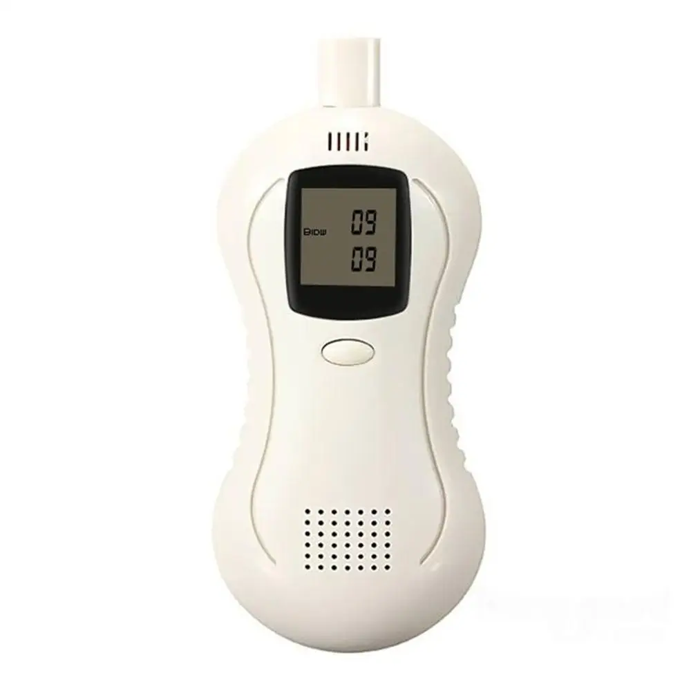 

Portable Alcohol Tester LED Screen Breath Breathalyzer For Personal Professional Use