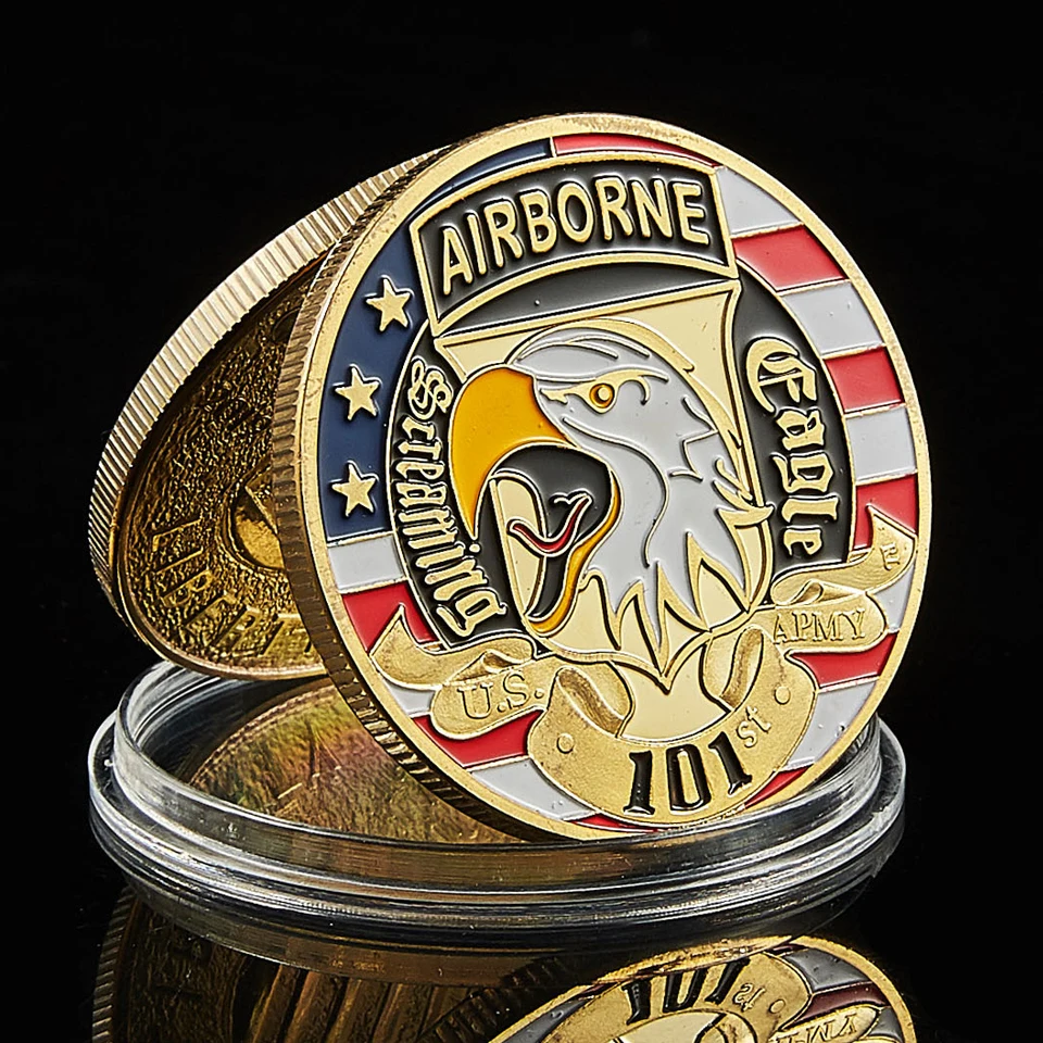 2020 USA Army 101st Ariborne Division Commemorative Challenge Coin Token