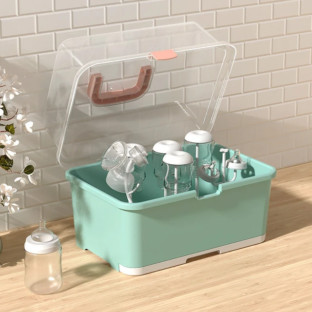 Best Deal for Baby Bottle Storage Box with lid，Baby Bottle Storage