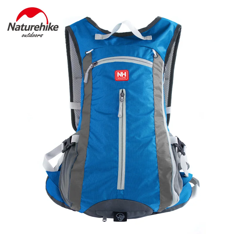 Sky Blue Naturehike открытый водонепроницаемый ультралегкий рюкзак Велоспорт велосипед Кемпинг альпинистский Пешие Прогулки Рюкзак 15л 5 цветов - Цвет: Sky Blue
