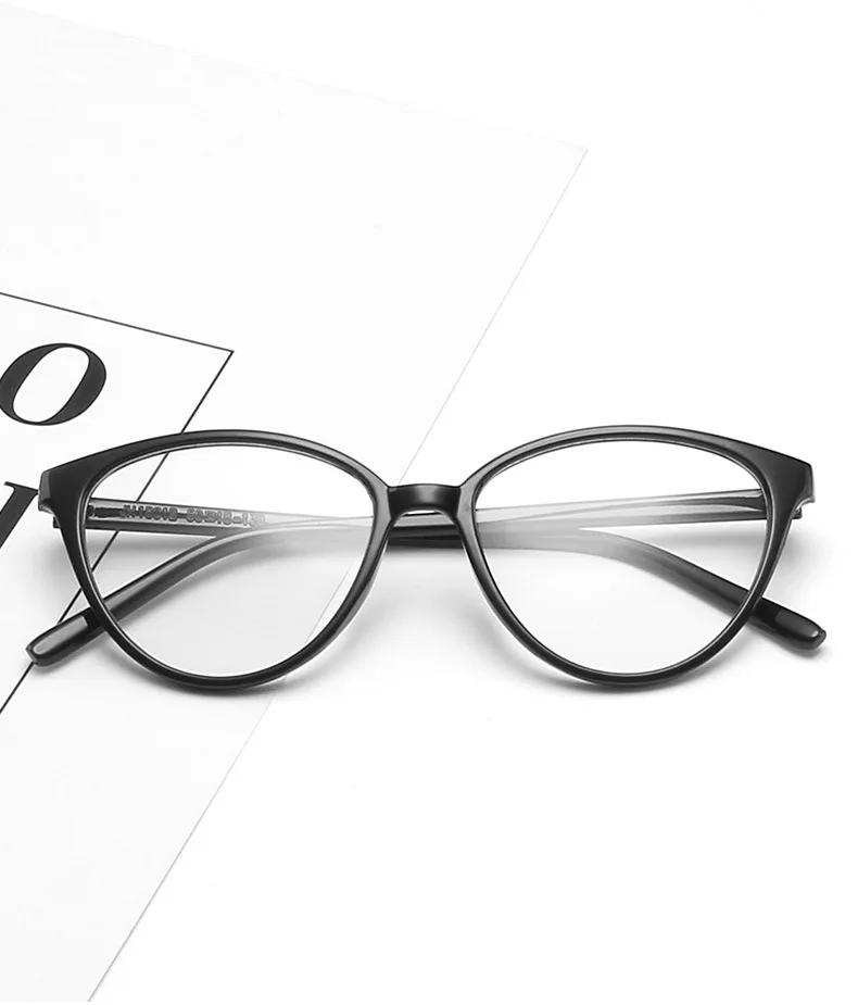 2020 Glasses Frame Women square Glasses Retro Cat Eye Glasses Fashion Clear Lens Eyeglasses Frame Clear Lens Sun Glasses