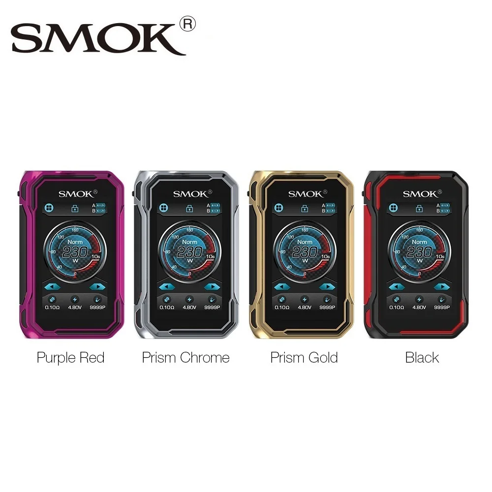 Оригинальный SMOK G PRIV 3/ G-PRIV 3 бокс мод 230 Вт Питание от двух аккумуляторов 18650 для Tank