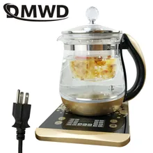DMWD 110 V многофункциональный Электрический сохранения здоровья чайник Чай горшок Стекло горячей воды отопительный котел Термальность цветок Чай горшок фильтр нам