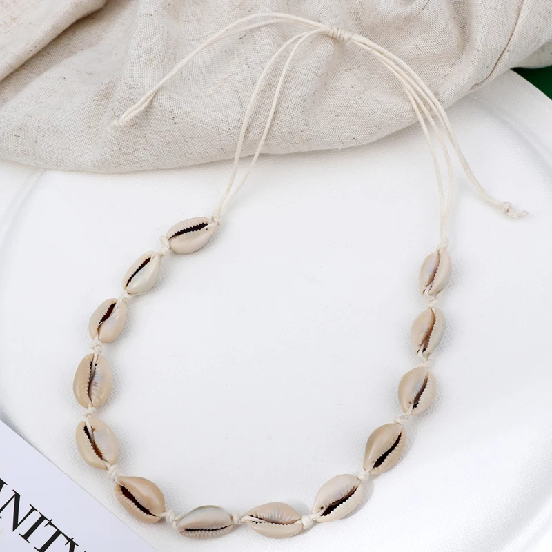 

Fashion Necklaces 2019 Seashell Necklace Pendant Gift New Boho Necklace Jewelry for Party