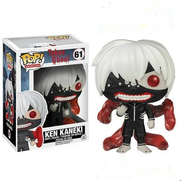 

New Voice Anime Cute Pop Tokyo Ghoul Kaneki Ken Garage Kit Doll Car Mounted Doll Decoration
