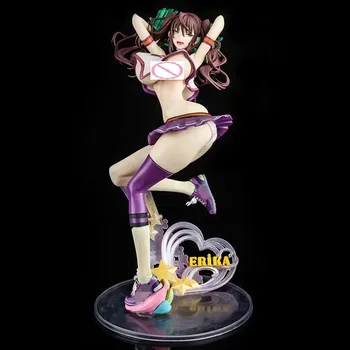 

Sexy Native Rocket Boy Raita Pure White Magical Girl Erika Kuramoto Cheerleader Ver. PVC Action Figure sexy girl Collection Toys
