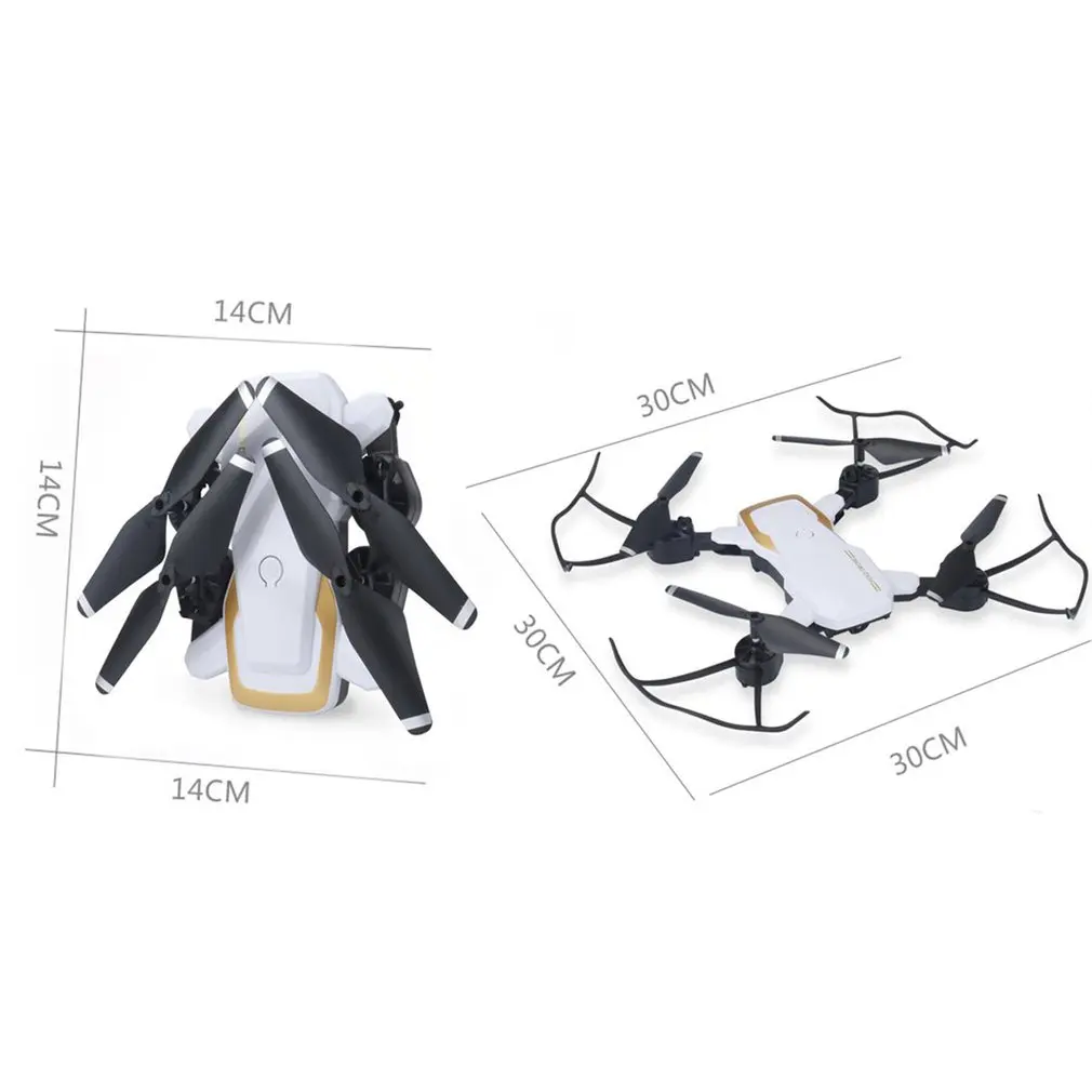 LF609 2,4G Wifi FPV Радиоуправляемый Дрон с камерой 0.3MP/2.0MP бесщеточный Радиоуправляемый квадрокоптер RTF складной 3D флип удерживающий головной убор дропшиппинг