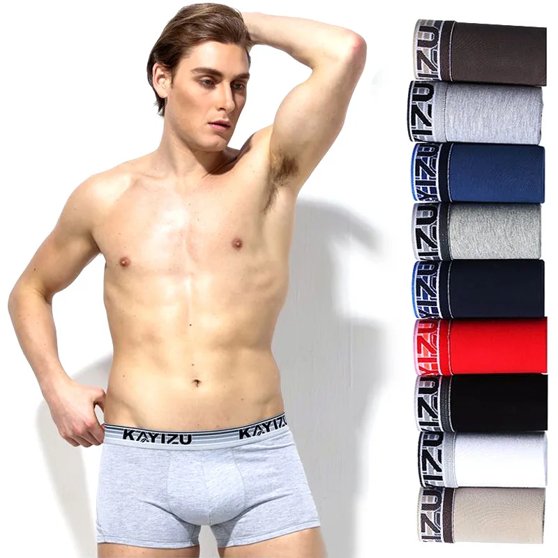 

DYROREFL 2019 Men's Boxers Are Comfortable, Breathable, Sexy And Simple, Mid-waist, U-shaped Men's Shorts N9702