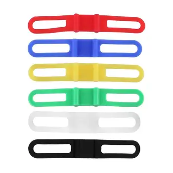 

Elastic Bandage Silicon Strap Mountain Road Bike Torch Flashlight Bands
