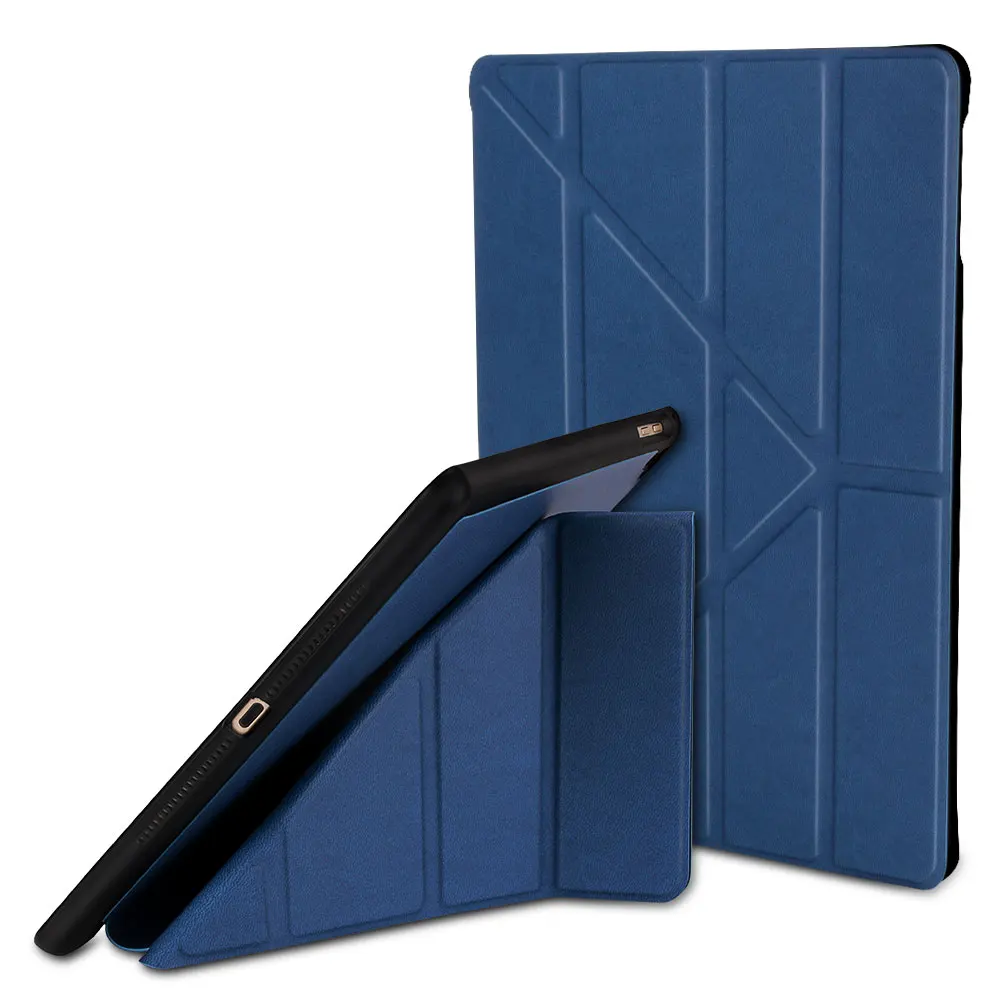 Для ipad Pro 10,5 чехол Smart Cover для ipad Air 3 чехол с карандашом Магнитный чехол для ipad Pro 10,5 чехол силиконовый - Цвет: Синий