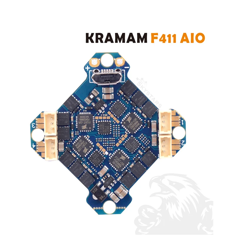 Skystars Kramam Betaflight F411 AIO F4 игровые джойстики и 15A 4-в-1 ESC 2-4S Dshot 300/600 для RC дроны