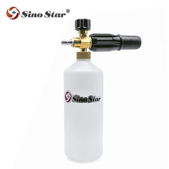 

SS-FM1 China form wash foam gun with mesh filter snow foam lance for customization with 1/4 quick connector