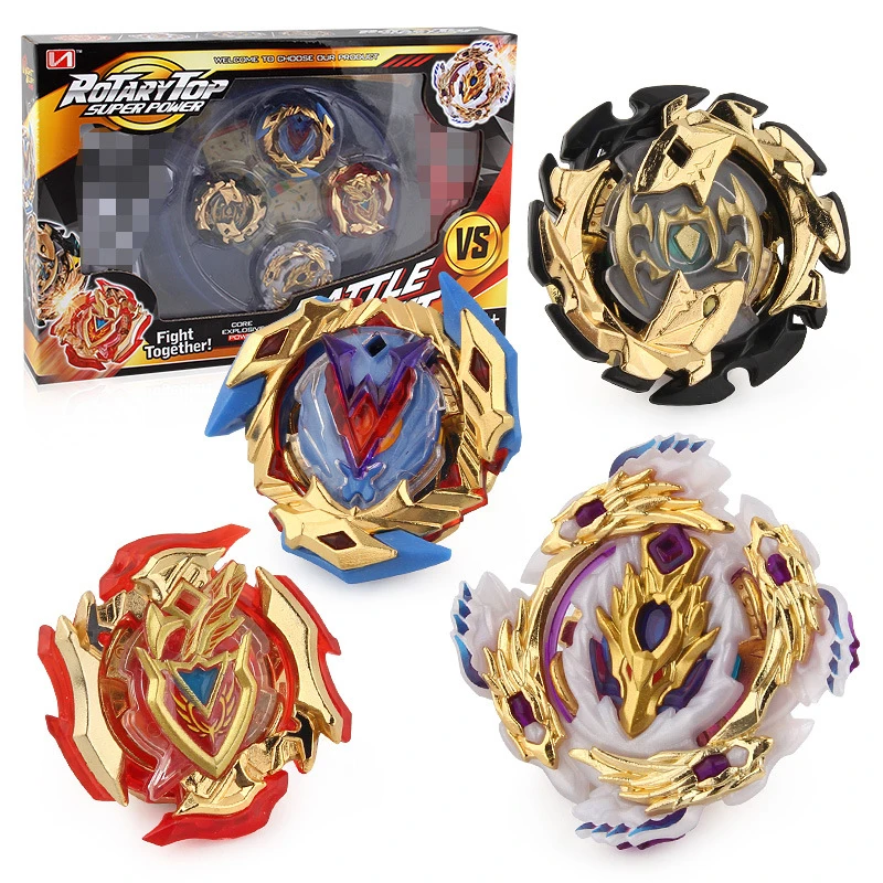 4 шт. Bey Blade Metal Fusion набор с 2 пусковыми установками и 1 ареной, Bay Blades GT Boys Toy Burst Turbo Spinning Tops Battle Games - Цвет: XD1880