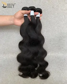 

Doozy Hair Body Wave 3 Bundles Human Virgin Hair Peruvian Hair