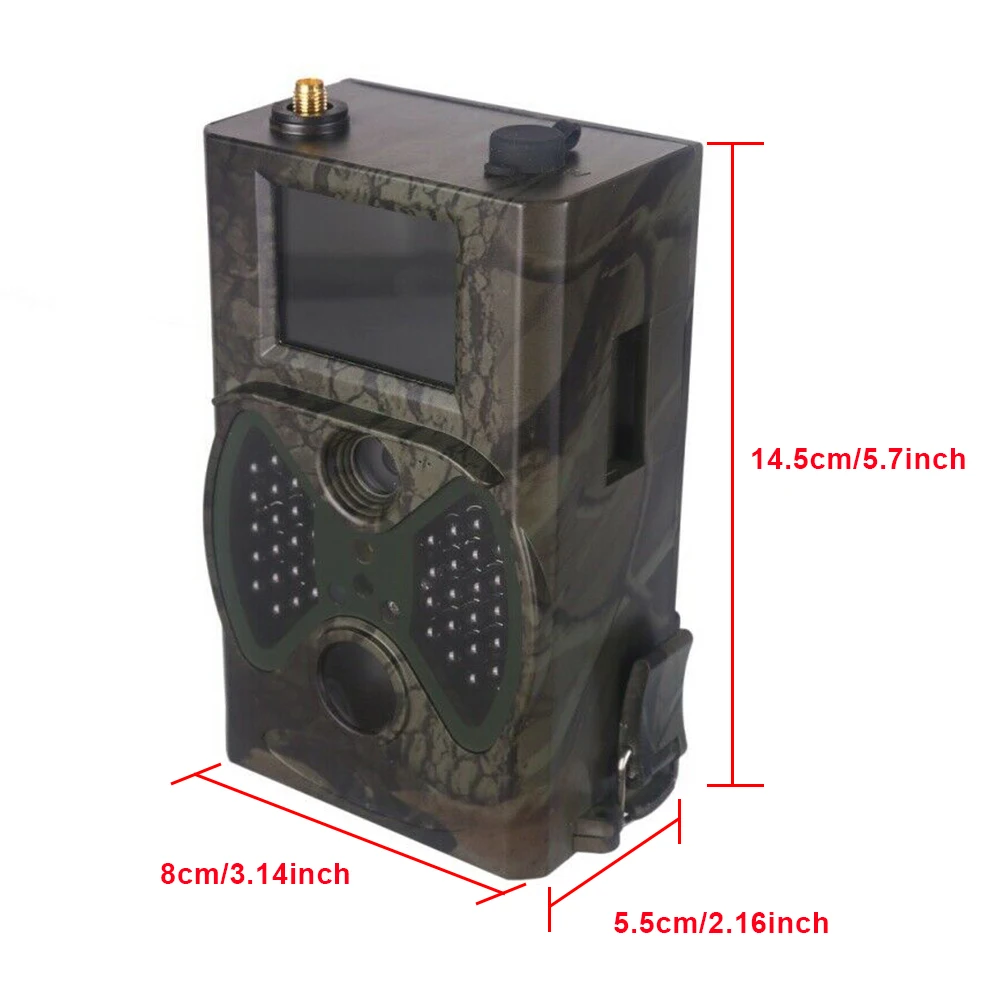 Камера HC300M для охоты GSM 12MP 1080P фотоловушка с ночным видением дикой природы