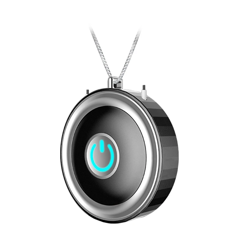 

USB Portable 48H Endurance Wearable Air Purifier Personal Mini Air Necklace Negative Ion Air Freshener No Radiation Low Noise
