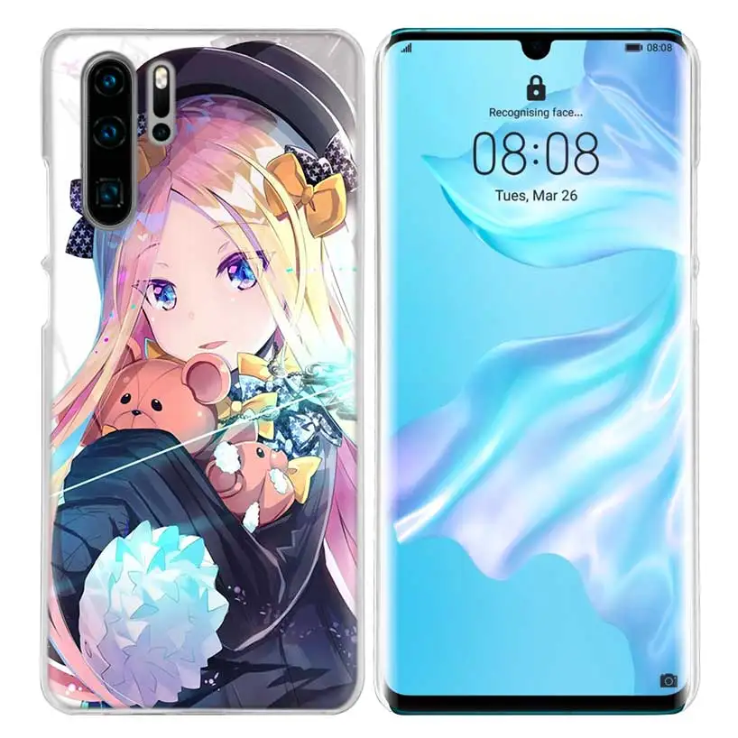 Жесткий чехол для huawei P30 P20 P10 mate 30 20 10 Nova 5 5i Pro Lite P Smart Z Plus Fate Grand Order аниме