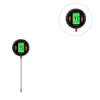 

1 Pc Durable Portable Multifunctional Soil Temperature Moisture Tester Thermometer and Hygrometer Soil Tester for Amateurs Profe