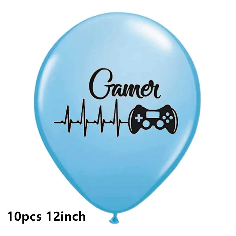 10pcs 12inch 10 шт. игровой контроллер латексный воздушный шар игра на джойстик шарики для день рождения вечерние украшения Globos мальчик дети любимые игрушки подарок поставки - Цвет: 10pcs 12inch