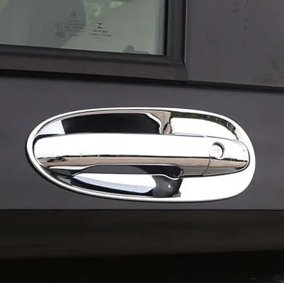 

Для Benz VITO V-Class V-Klasse W447 2014-2019 Metris V220d V250 Серебристая хромированная Автомобильная внешняя зернистая дверная ручка, дверная ручка, накладка