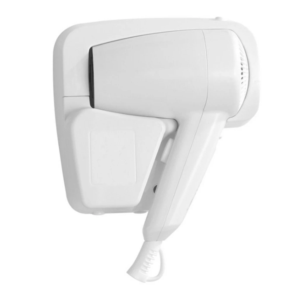 

Electric Hair Dryer Wall Mounted Hotel Bathroom Waterproof Hair Dryers Dry Skin Household Wall Hanging Blower 1200W AC 220V