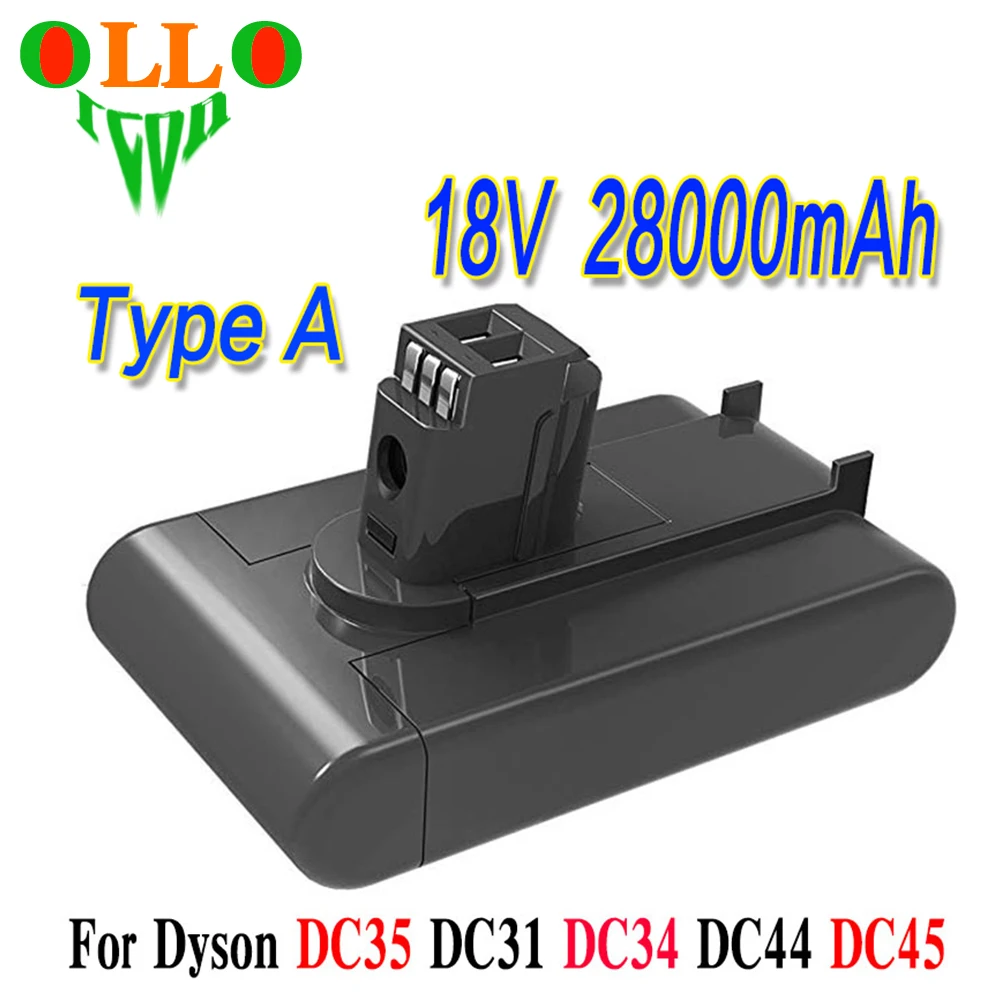 (Тип A) 22 2 V 28000mAh литий-ионный Вакуумный Аккумулятор для Dyson DC35 DC45 DC31 DC34 DC44 Animal 917083-01 |