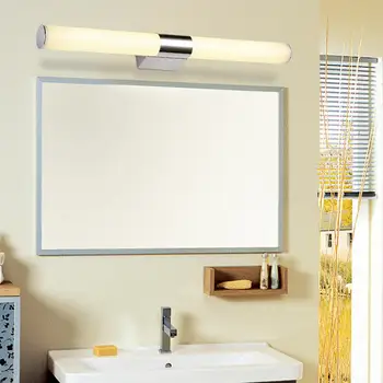 

Bathroom Front Mirror Vanity LED Fixture Light Modern Acrylic Toilet Wall Lamp 12W25CM white white / warm light energy saving